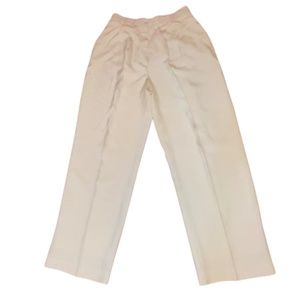 Express Silk Cream Dress Pants Sz 7/8